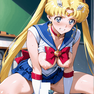 セーラームー〇 月野 うさぎ風 ポスター 同人アート 0723 (184)