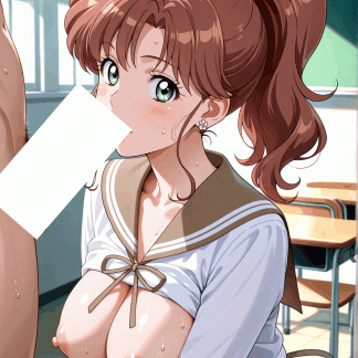 セーラームー〇 木野 まこと風 ポスター 同人アート 0723 (140)