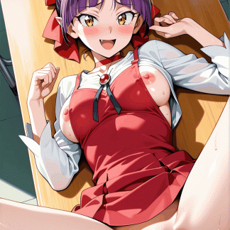 ゲゲゲの鬼〇郎 猫娘風 ポスター アニメ エロ 美乳 グラビア ファンアート 同人アート 0510 (236)