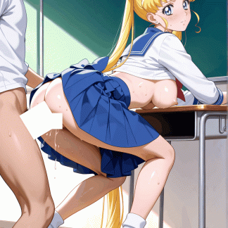セーラームー〇 月野 うさぎ風 ポスター 同人アート 0723 (277)