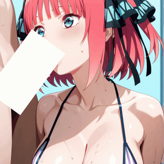 五等分の花〇 中野二乃風 ポスター ファンアート 同人アート 0616 (191)