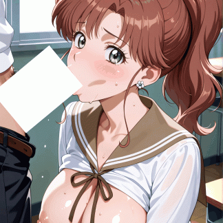セーラームー〇 木野 まこと風 ポスター 同人アート 0723 (72)