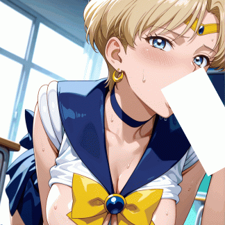 セーラームー〇 天王 はるか風 ポスター同人アート 0723 (286)