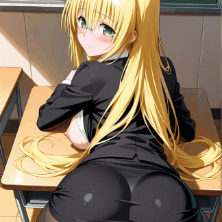 To LOV〇 ルナティーク風 ポスター アニメ エロ 美乳 グラビア ファンアート 同人アート 0617 (49)