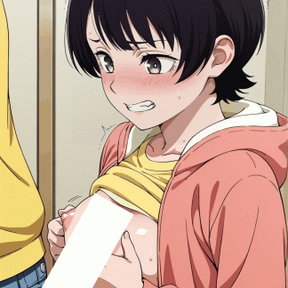 あか〇噺 桜咲朱音風 ポスター アニメ 同人アート 0719 (197)