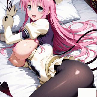 To LOV〇 ララ風 ポスター アニメ エロ 美乳 グラビア ファンアート 同人アート 0607 (94)