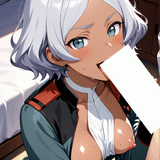 機動戦士ガンダム水星の魔〇 セセリア風 同人アート 0707 (151)