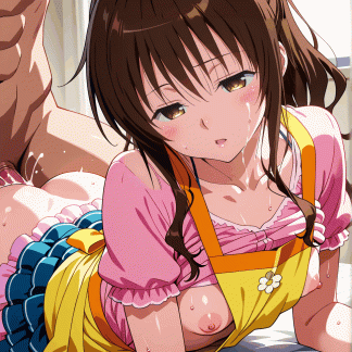 To LOV〇 結城 美柑風 ポスター アニメ エロ 美乳 グラビア ファンアート 同人アート 0607 (14)