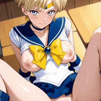 セーラームー〇 天王 はるか風 ポスター同人アート 0723 (321)