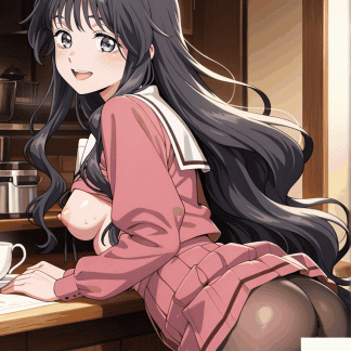 薫る花は〇と咲く 和栗薫子風 ポスター 同人アート 0723 (83)
