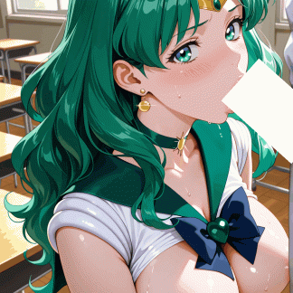 セーラームー〇 海王みちる風 ポスター同人アート 0723 (541)