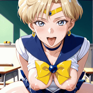 セーラームー〇 天王 はるか風 ポスター同人アート 0723 (369)