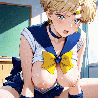 セーラームー〇 天王 はるか風 ポスター同人アート 0723 (322)