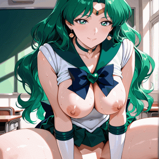 セーラームー〇 海王みちる風 ポスター同人アート 0723 (290)