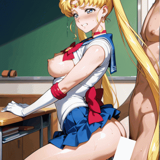 セーラームー〇 月野 うさぎ風 ポスター 同人アート 0723 (155)