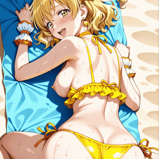 フレッシュプリキュ〇 キュアパイン風 ポスター アニメ エロ 美乳 グラビア ファンアート 同人アート 0510(115)