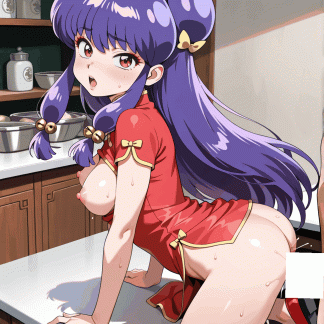 らんま1／〇 シャンプー風 ポスター ファンアート 同人アート 0623 (220)