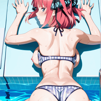 五等分の花〇 中野二乃風 ポスター ファンアート 同人アート 0616 (149)