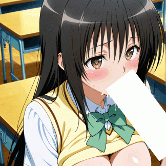To LOV〇 古手川 唯風 ポスター アニメ エロ 美乳 グラビア ファンアート 同人アート 0611 (97)