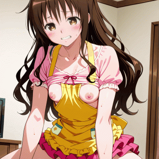To LOV〇 結城 美柑風 ポスター アニメ エロ 美乳 グラビア ファンアート 同人アート 0607 (141)