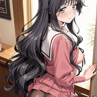 薫る花は〇と咲く 和栗薫子風 ポスター 同人アート 0723 (180)