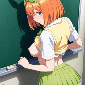五等分の花〇 四葉風 ポスター ファンアート 同人アート 0616 (66)