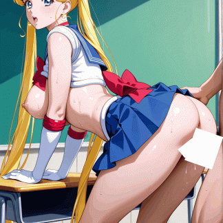 セーラームー〇 月野 うさぎ風 ポスター 同人アート 0723 (61)