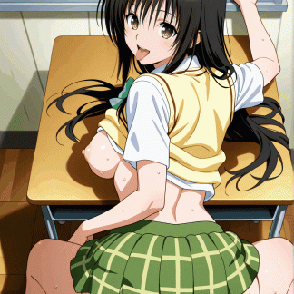 To LOV〇 古手川 唯風 ポスター アニメ エロ 美乳 グラビア ファンアート 同人アート 0611 (37)