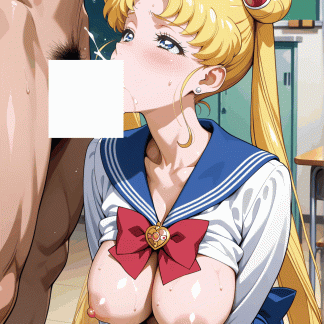 セーラームー〇 月野 うさぎ風 ポスター 同人アート 0723 (284)