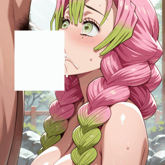 鬼滅の〇 甘露寺蜜璃風 ポスター 同人アート 0817 (61)