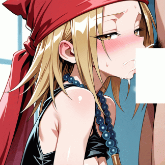 シャーマン〇ング 恐山 アンナ風 ポスター アニメ 同人アート 0823 (98)