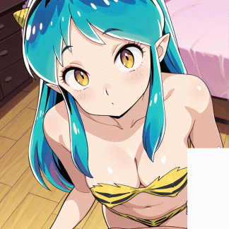 うる星〇つら ラム風 ポスター ファンアート 同人アート 0827(21)