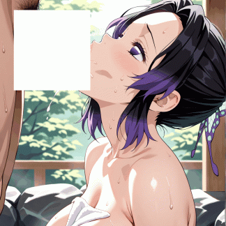 鬼滅の〇 胡蝶しのぶ風 ポスター 同人アート 0810 (225)