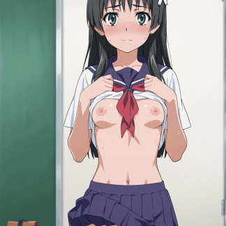 とある科〇のレールガン 佐天 涙子風 ポスター 同人アート 0927 (168)