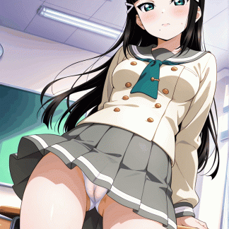 ラブライ〇 サンシャイン 黒澤 ダイヤ風 ポスター 同人アート 1026(77)
